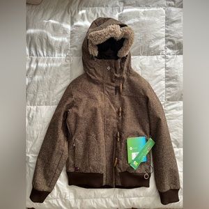 Brand: Roxy, Size: S, Color: MOS (brown/tan patterns)